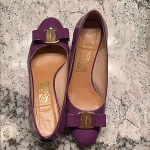 Salvatore Ferragamo block heel